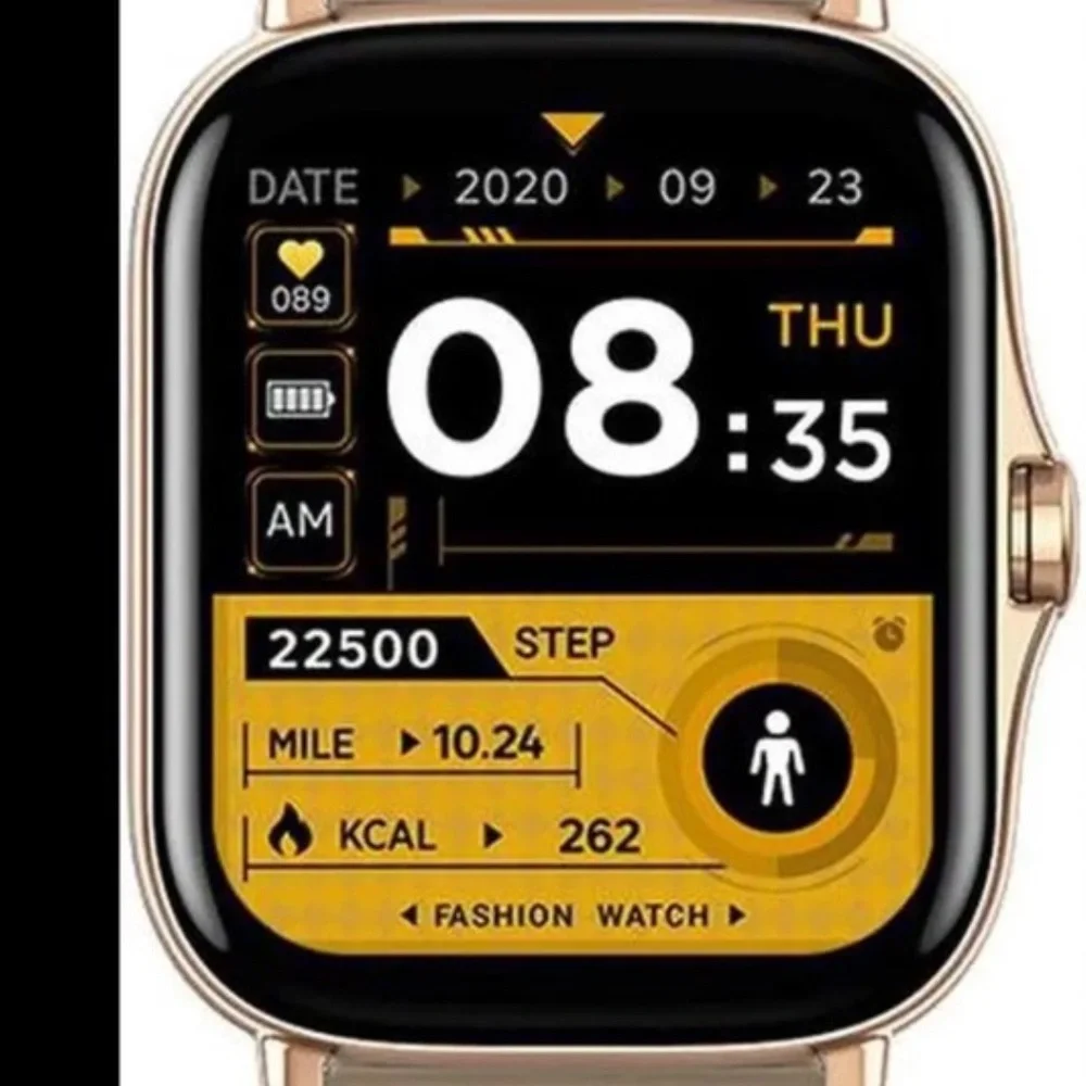 Smart Watch with Pink Band